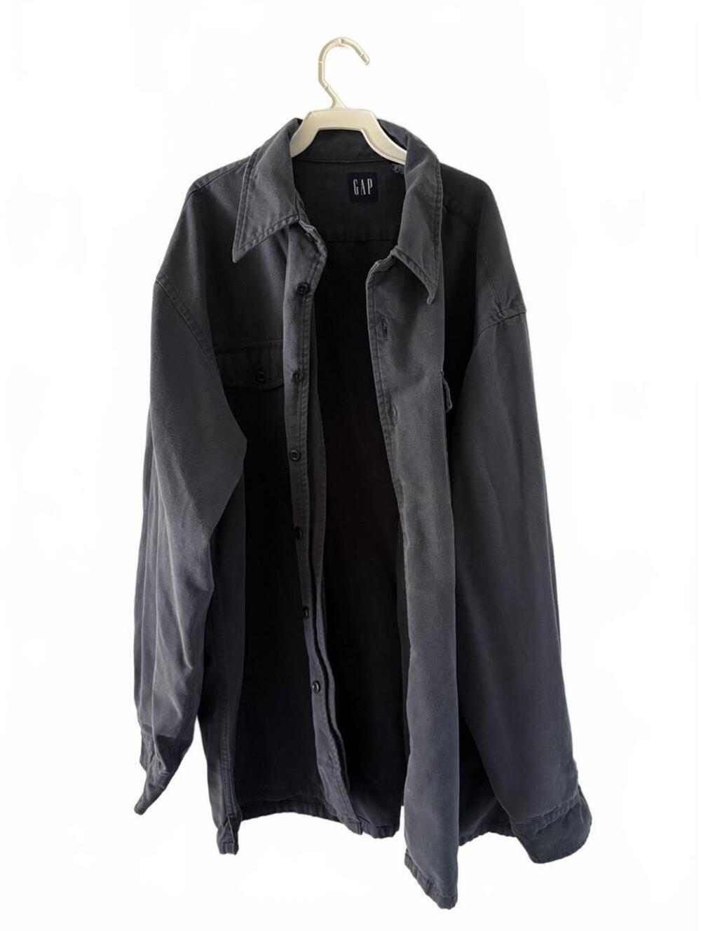 Gap black button up shirt Size XL #menswear